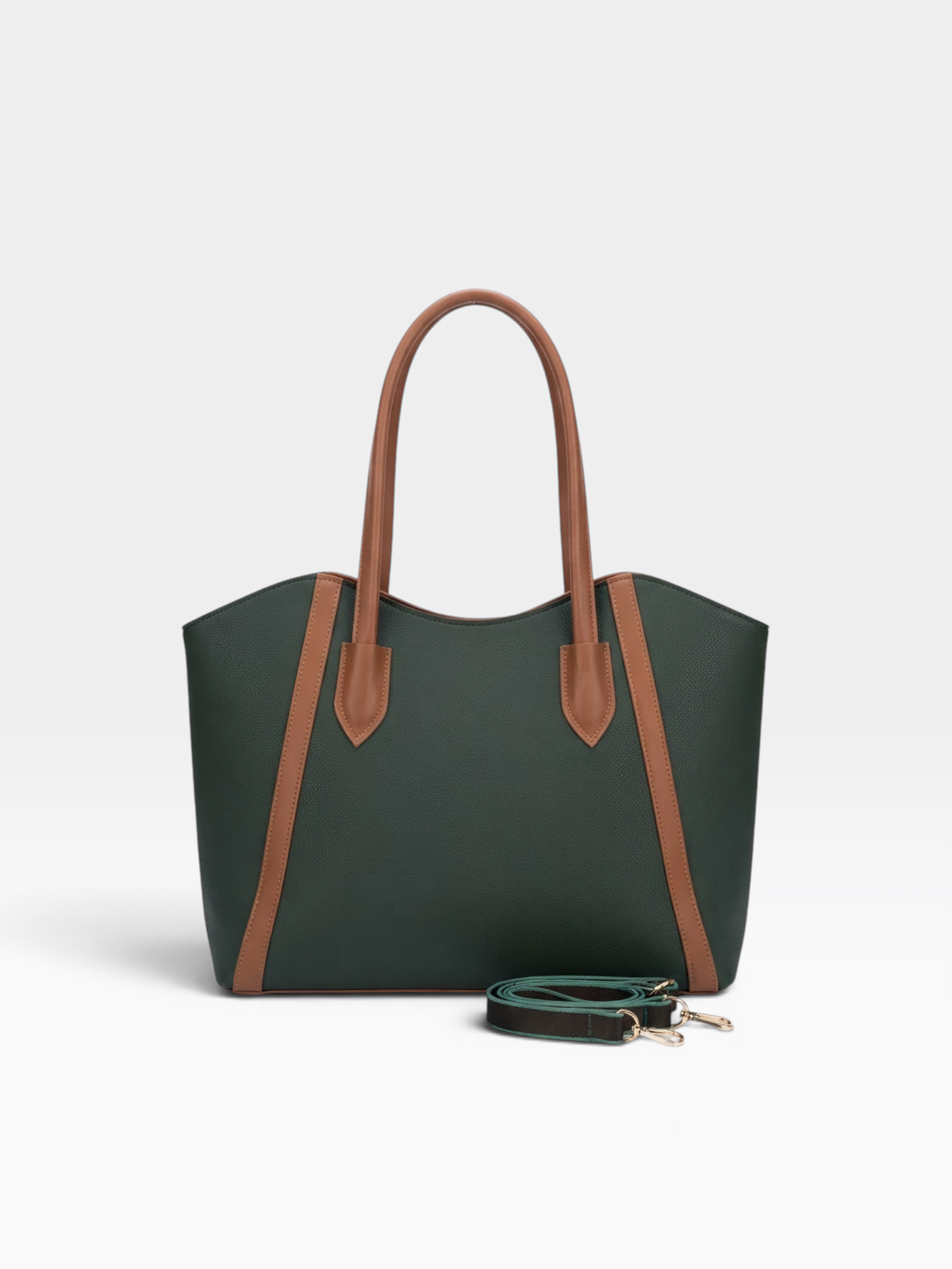 Wave Contrast Tote Bag