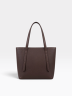 Scarf Detail Structured Tote Bag