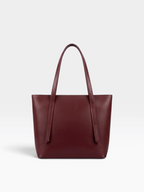 Scarf Detail Structured Tote Bag