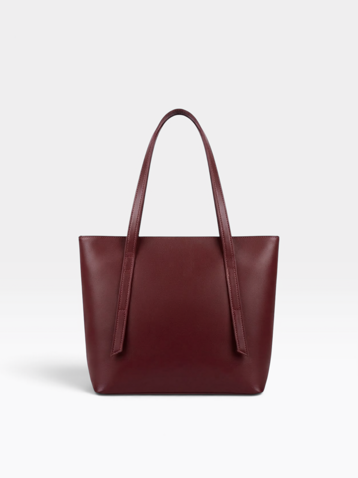 Scarf Detail Structured Tote Bag