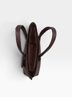 Chain Pouch Structured Tote Bag