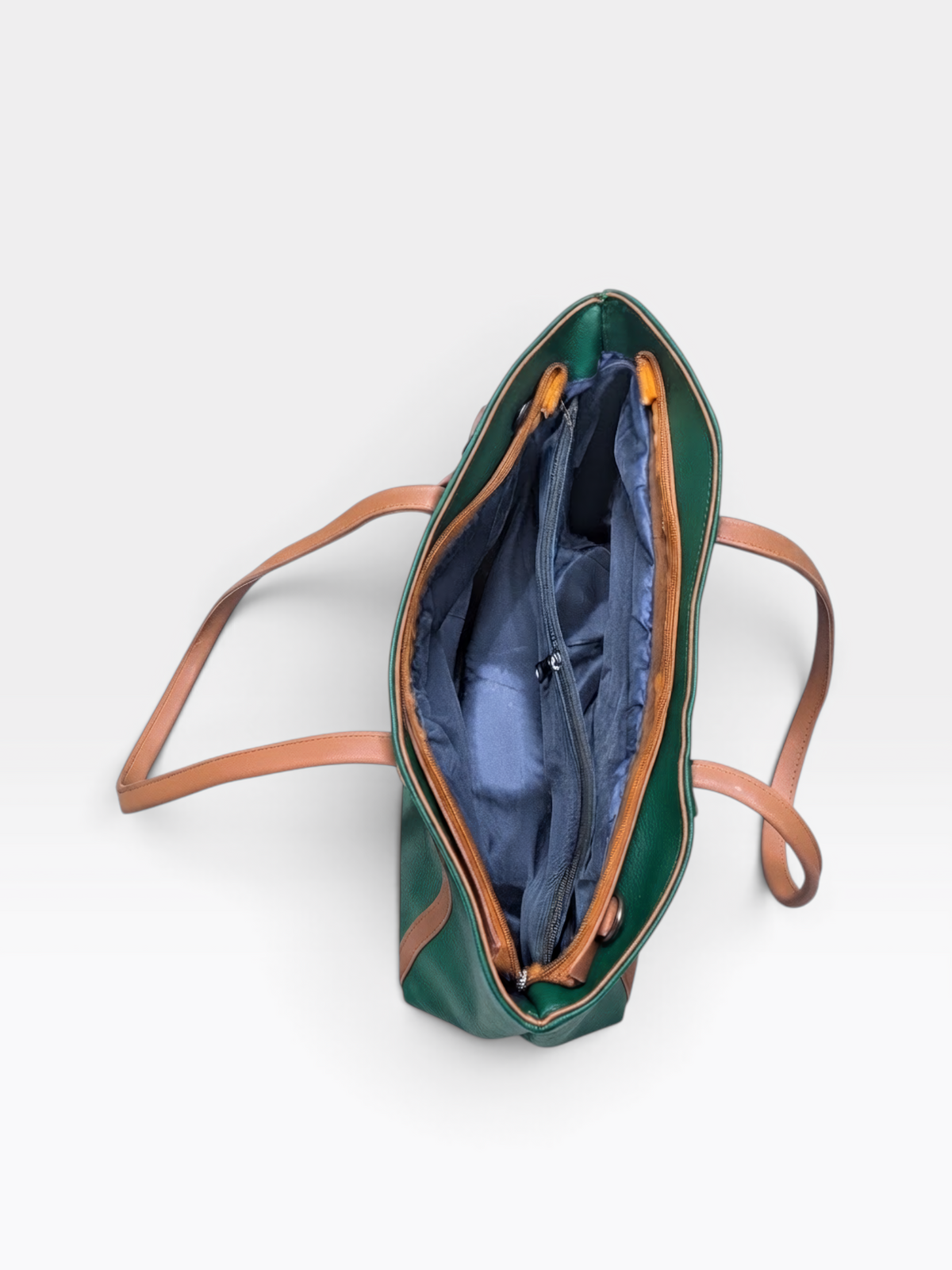 Wave Contrast Tote Bag