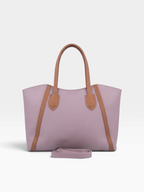 Wave Contrast Tote Bag