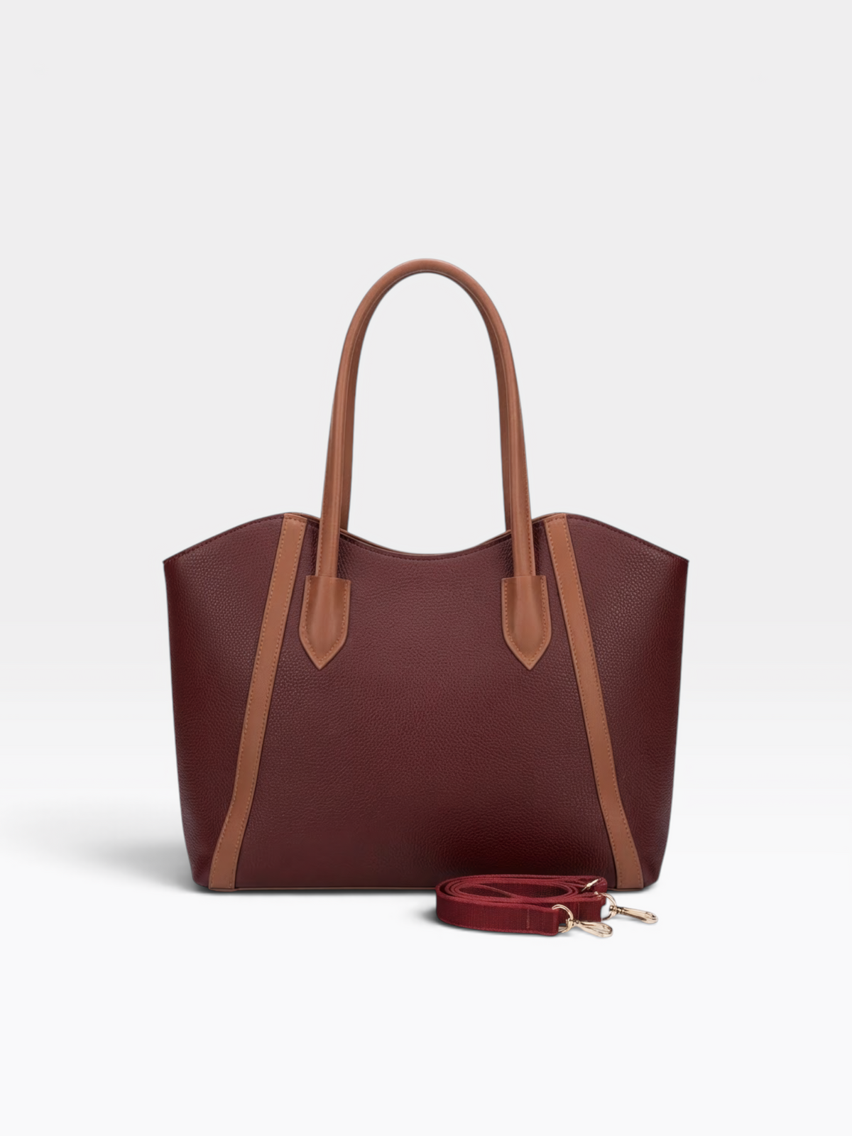 Wave Contrast Tote Bag