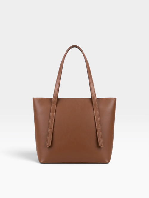 Scarf Detail Structured Tote Bag