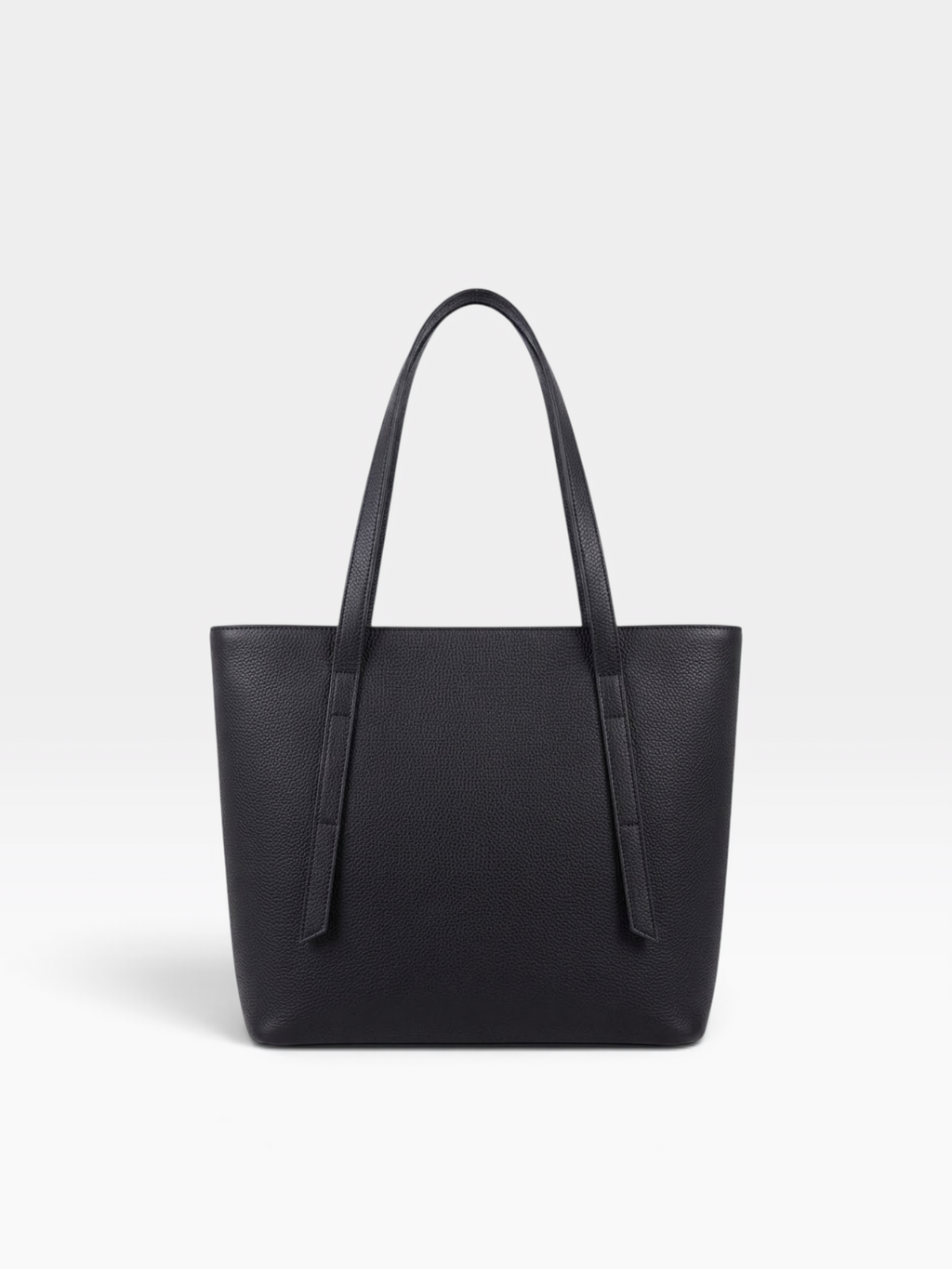 Scarf Detail Structured Tote Bag