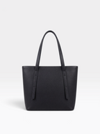 Scarf Detail Structured Tote Bag