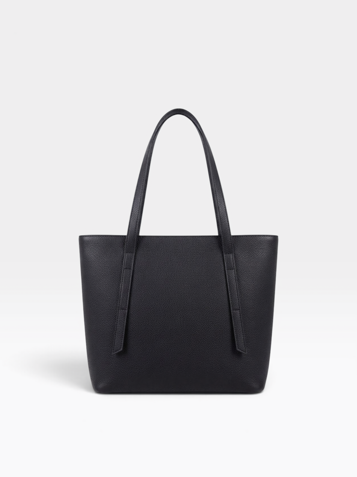 Scarf Detail Structured Tote Bag