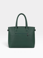Chain Pouch Structured Tote Bag