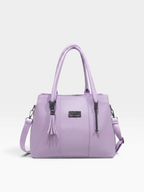 Triple-Zip Structured Satchel – product view 3