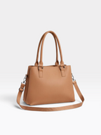 Triple-Zip Structured Satchel – product view 8