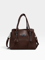Triple-Zip Structured Satchel – product view 5