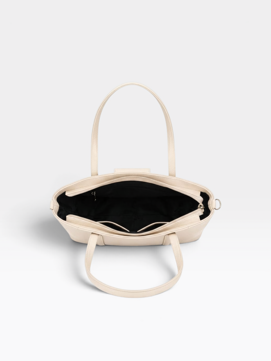 Structured Soft-Touch Everyday Tote