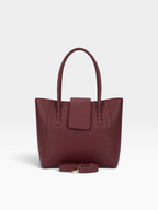 Structured Soft-Touch Everyday Tote