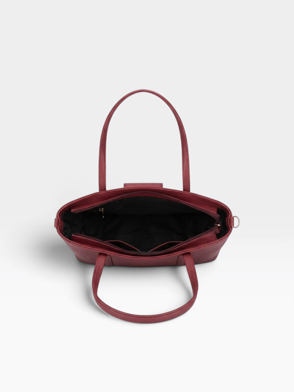 Structured Soft-Touch Everyday Tote