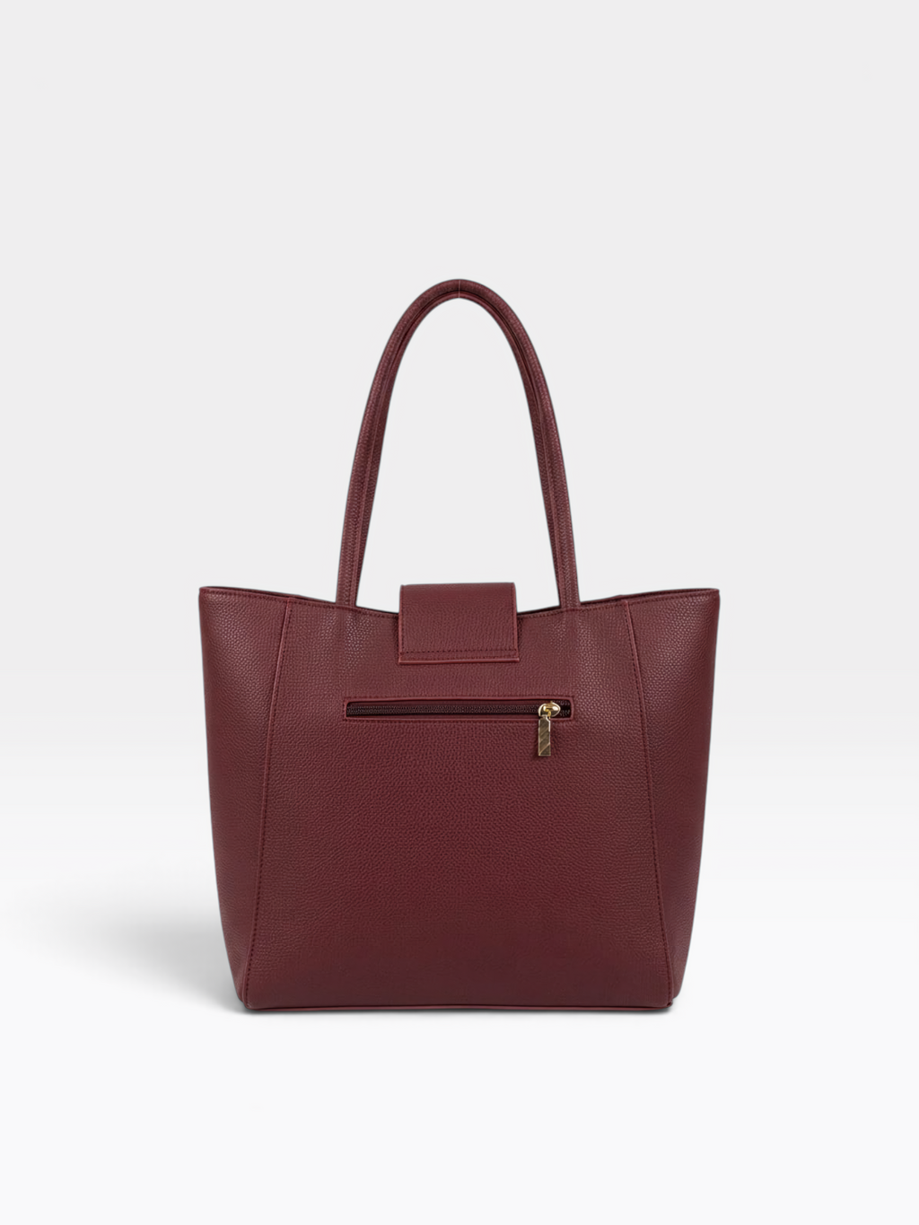Structured Soft-Touch Everyday Tote