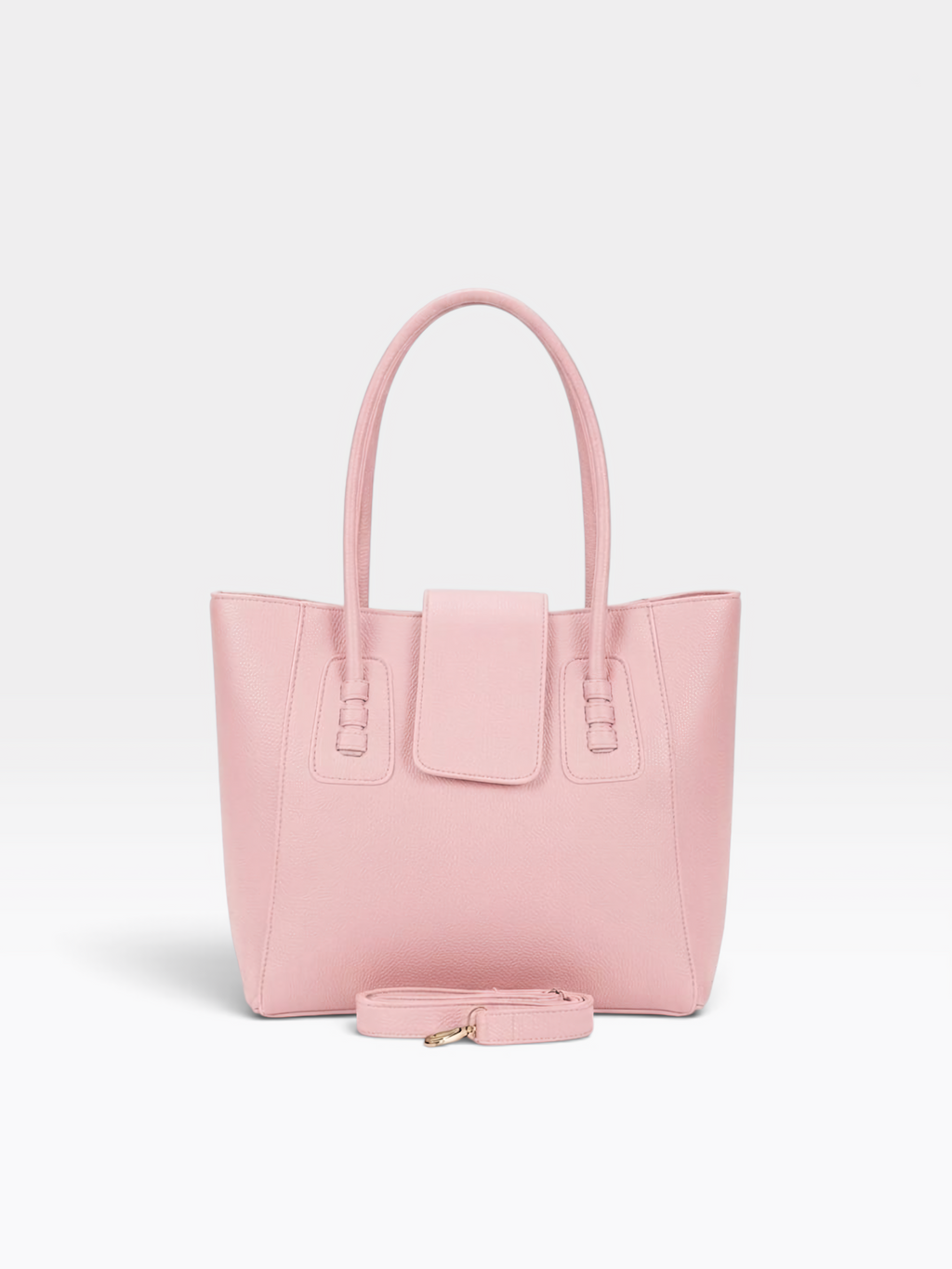 Structured Soft-Touch Everyday Tote
