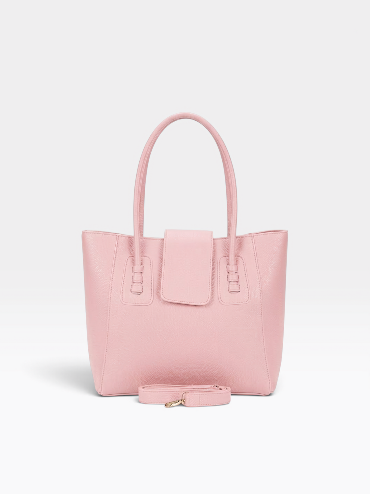 Structured Soft-Touch Everyday Tote