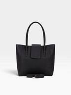 Structured Soft-Touch Everyday Tote