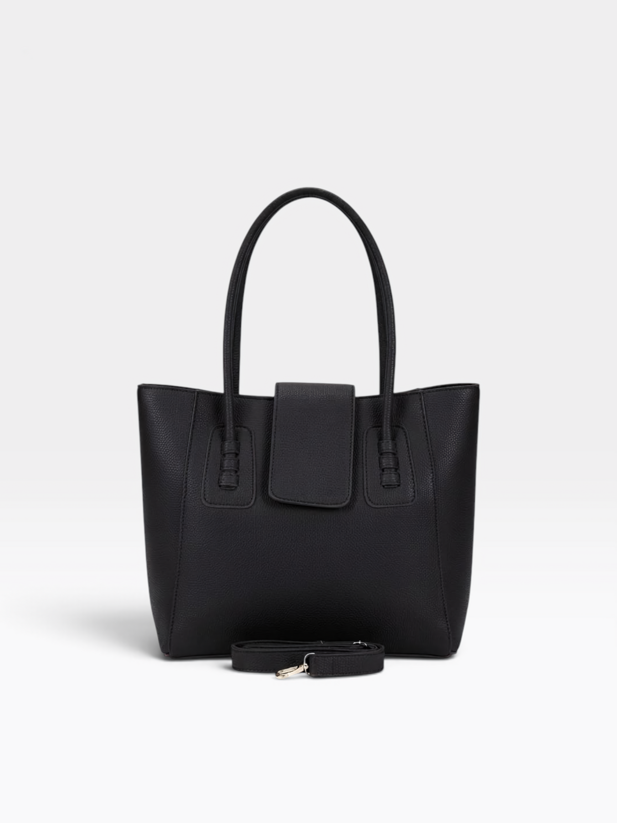 Structured Soft-Touch Everyday Tote