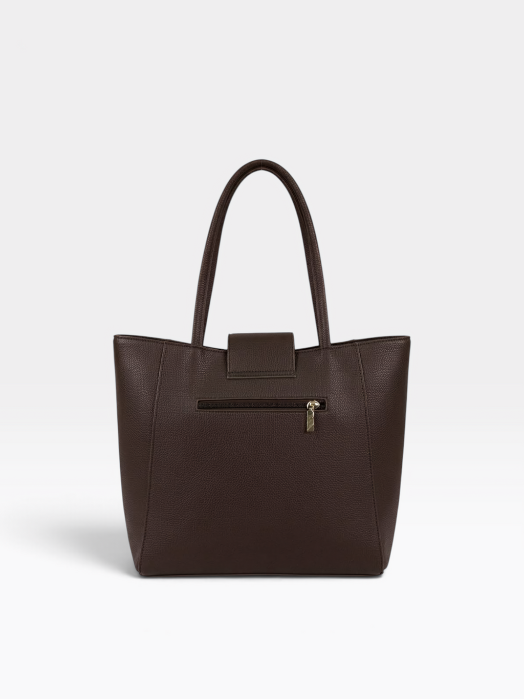 Structured Soft-Touch Everyday Tote