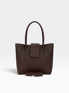 Structured Soft-Touch Everyday Tote
