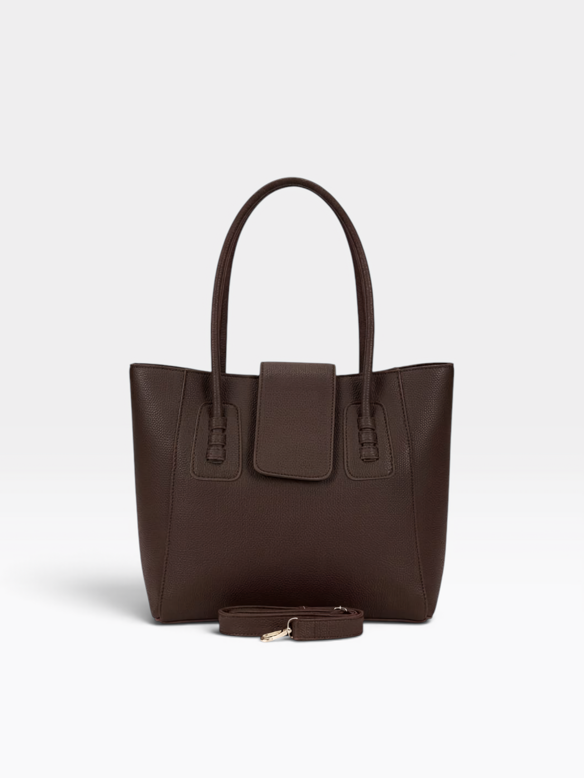 Structured Soft-Touch Everyday Tote
