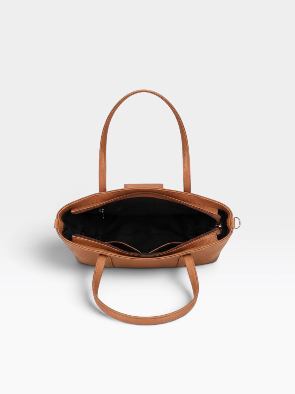 Structured Soft-Touch Everyday Tote