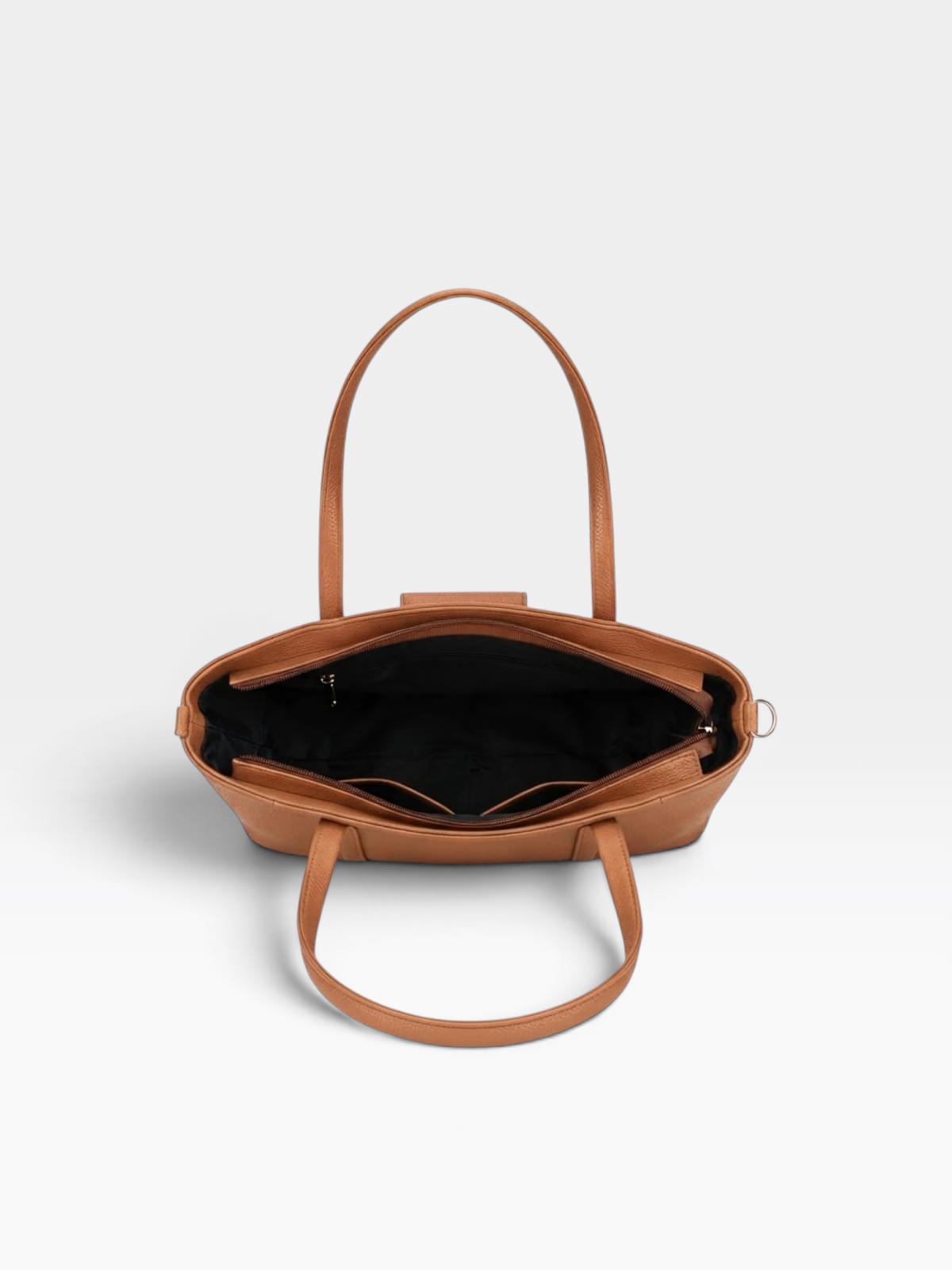 Structured Soft-Touch Everyday Tote