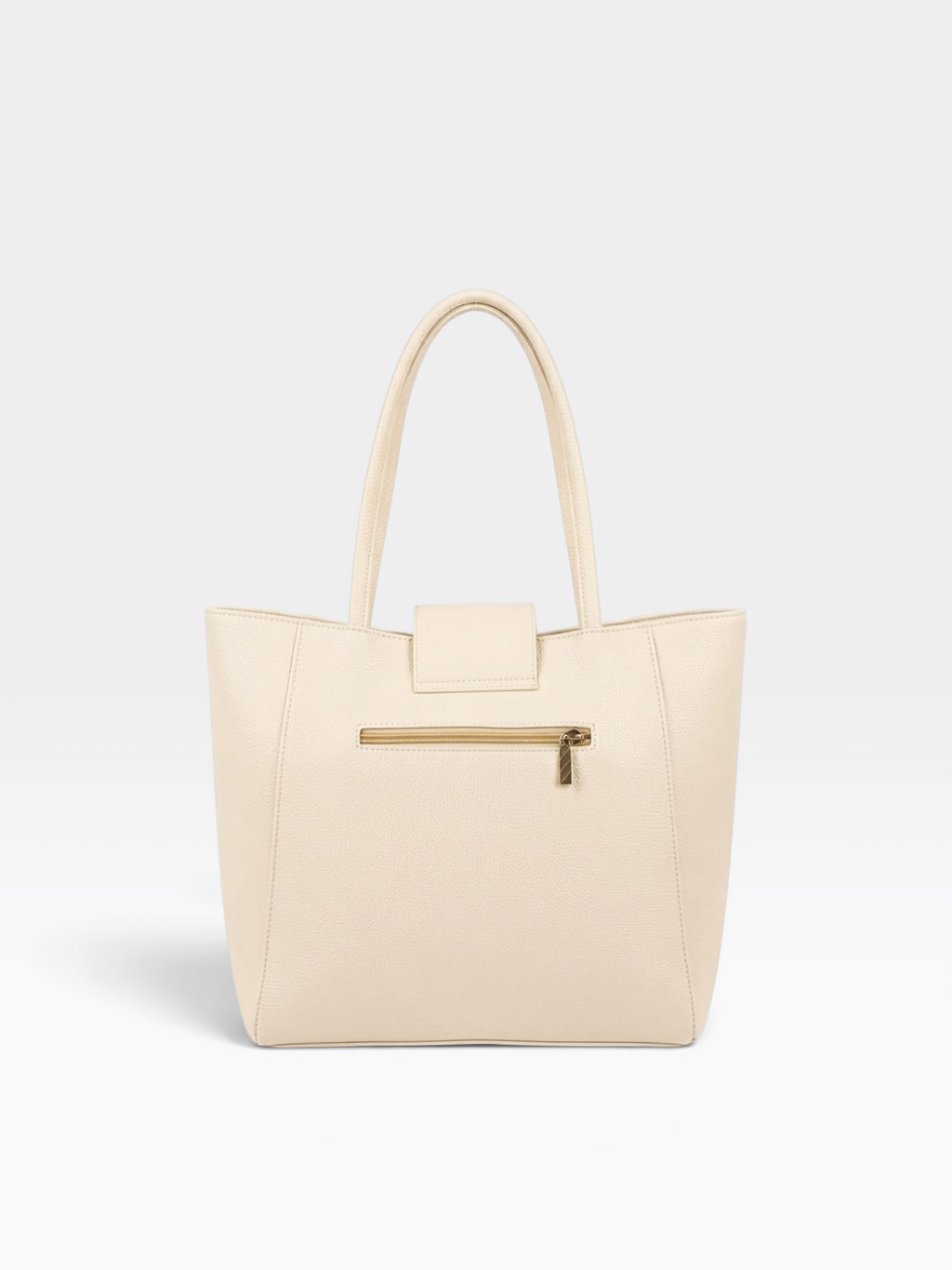 Structured Soft-Touch Everyday Tote