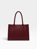 Soft Grain Scarf Detail Tote Bag