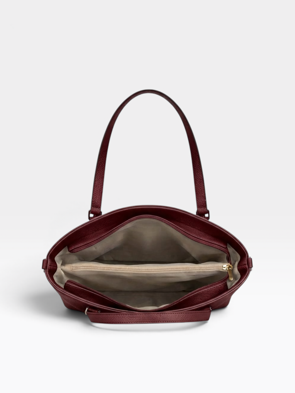Structured Grain Tote Bag - view 9