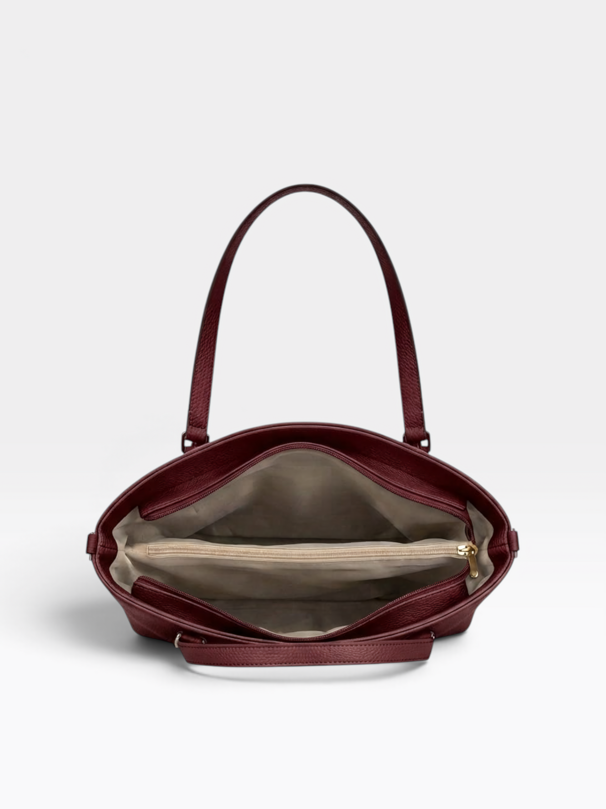 Structured Grain Tote Bag - view 9