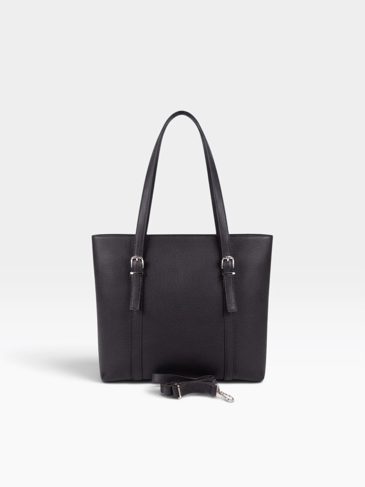 Structured Grain Tote Bag - view 1