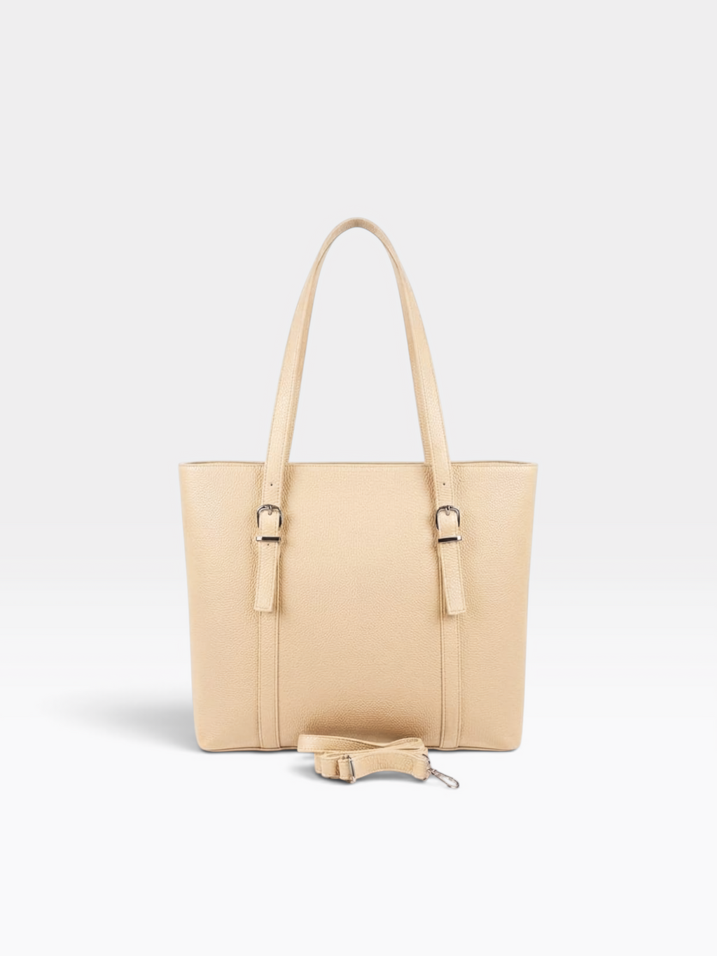 Structured Grain Tote Bag - view 4