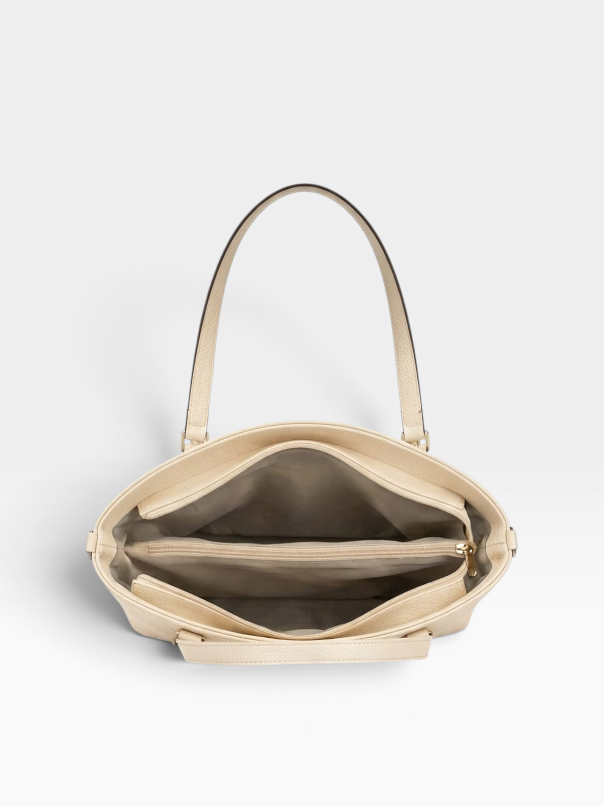 Structured Grain Tote Bag - view 6