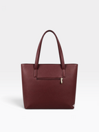 Structured Grain Tote Bag - view 8