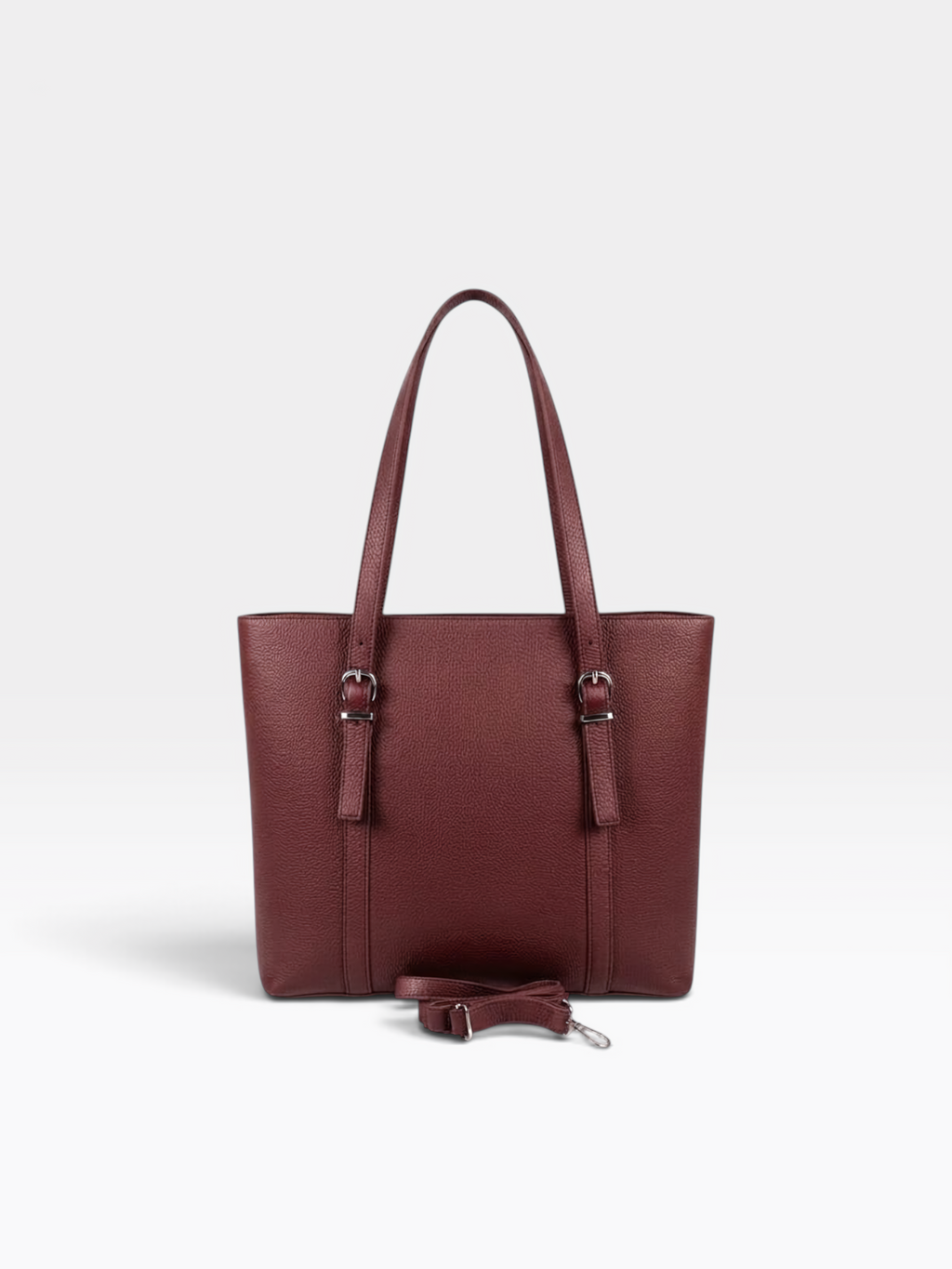 Structured Grain Tote Bag - view 7