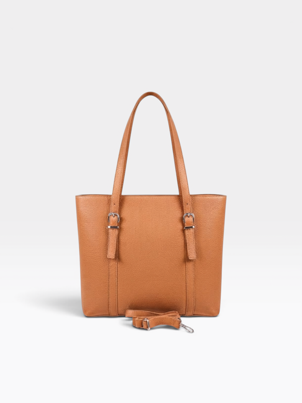 Structured Grain Tote Bag - view 10